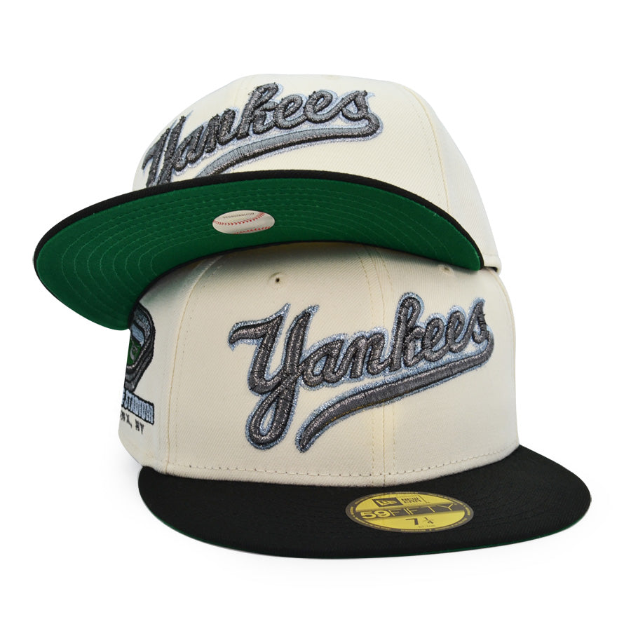 New York Yankees YANKEES STADIUM Exclusive New Era 59Fifty Fitted Hat - Chrome/Black