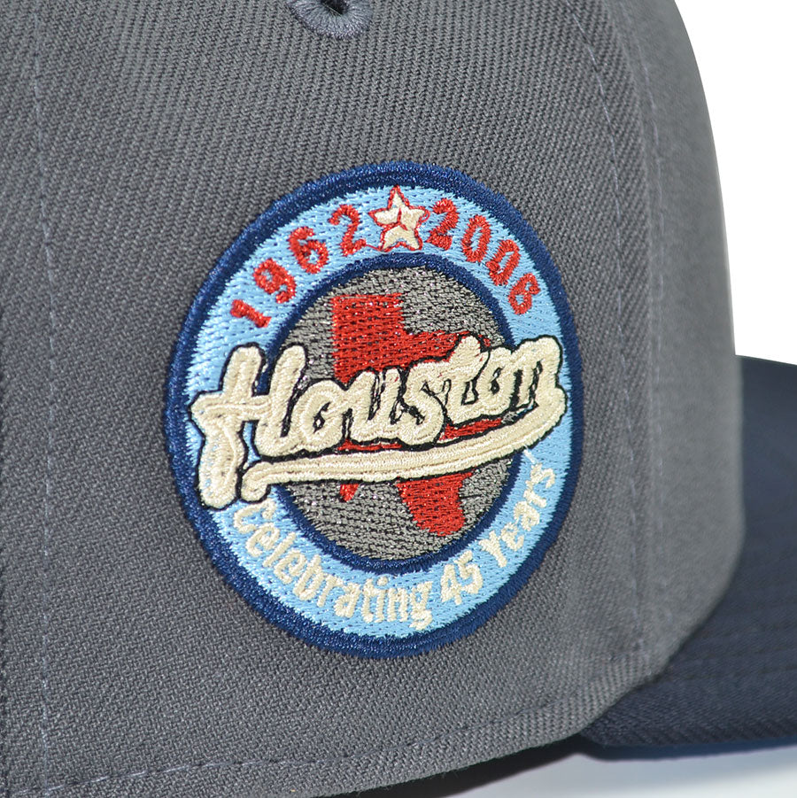 Houston Astros "BITTSM 2.0" Exclusive New Era 59Fifty Fitted Hat - Dark Graphite/Oceanside