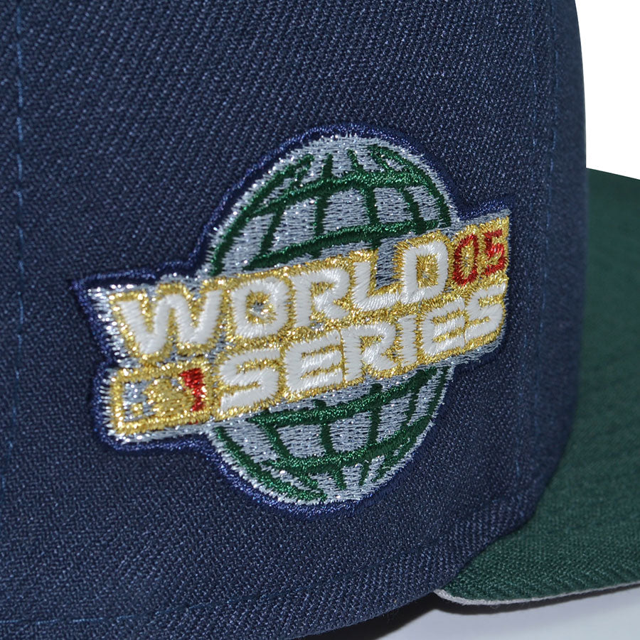 Houston Astros "EARTHBOUND" Exclusive New Era 59Fifty Fitted Hat - Nightshift Navy/Dark Green