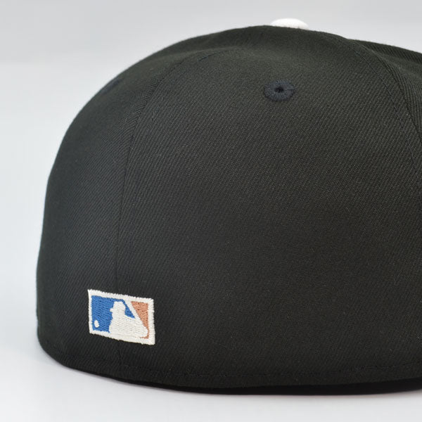 Brooklyn Dodgers EBBETS FIELD Exclusive New Era 59Fifty Fitted Hat - Black/Royal