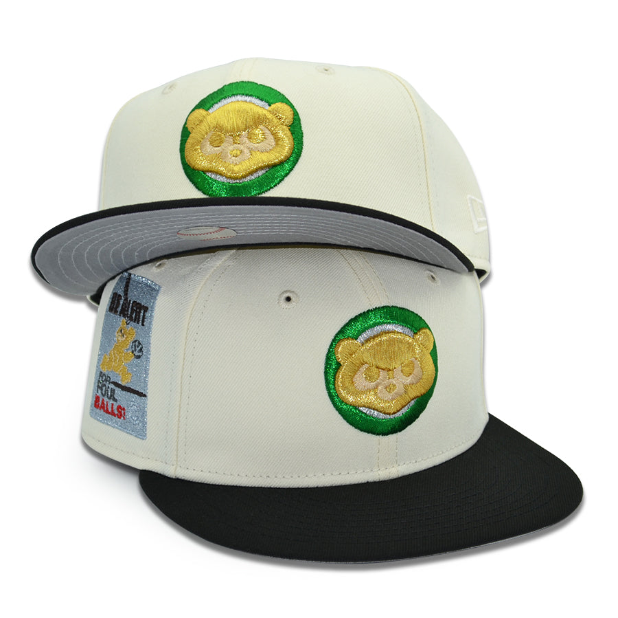Chicago Cubs "THUNDER BUDDIES" Exclusive New Era 59Fifty Fitted Hat - Chrome/Black