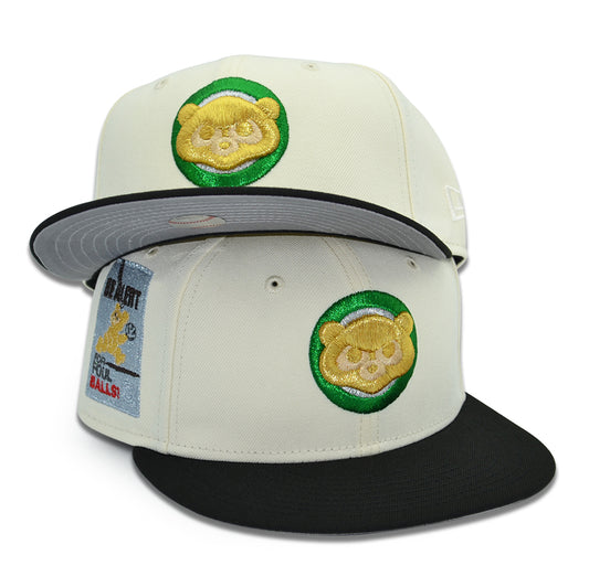 Chicago Cubs "THUNDER BUDDIES" Exclusive New Era 59Fifty Fitted Hat - Chrome/Black