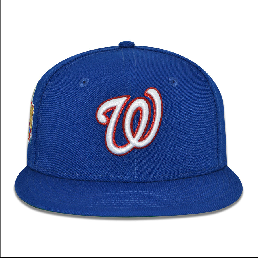 Washington Nationals "MEMORIAL BLUE" Exclusive New Era 59Fifty Fitted Hat - Light Royal