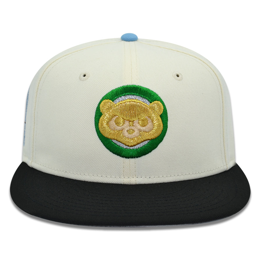 Chicago Cubs "THUNDER BUDDIES" Exclusive New Era 59Fifty Fitted Hat - Chrome/Black