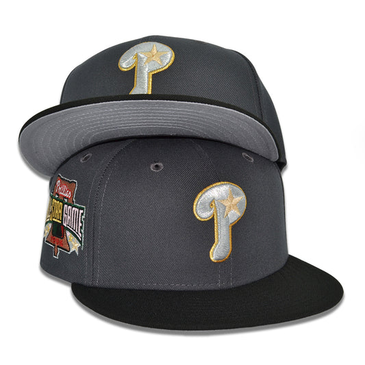Philadelphia Phillies "PRINCE OF PERSIA" Exclusive New Era 59Fifty Fitted Hat - Dark Graphite/Black