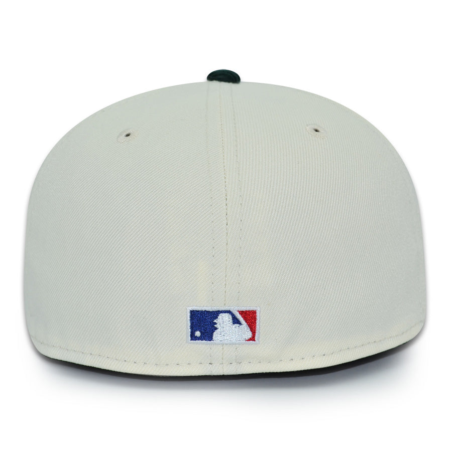 Washington Nationals "WORK" Real Tree Brim Exclusive New Era 59Fifty Fitted Hat - Chrome/Pinky UV