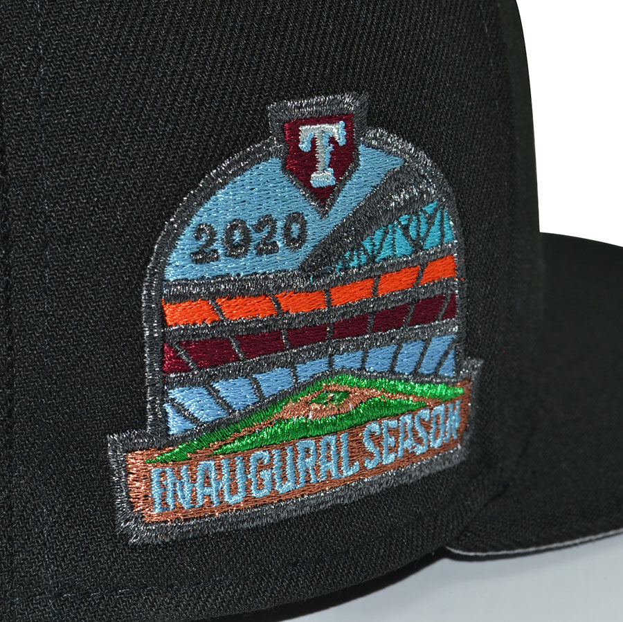 Texas Rangers "TEXAS THROW" Exclusive New Era 59Fifty Fitted Hat - Black