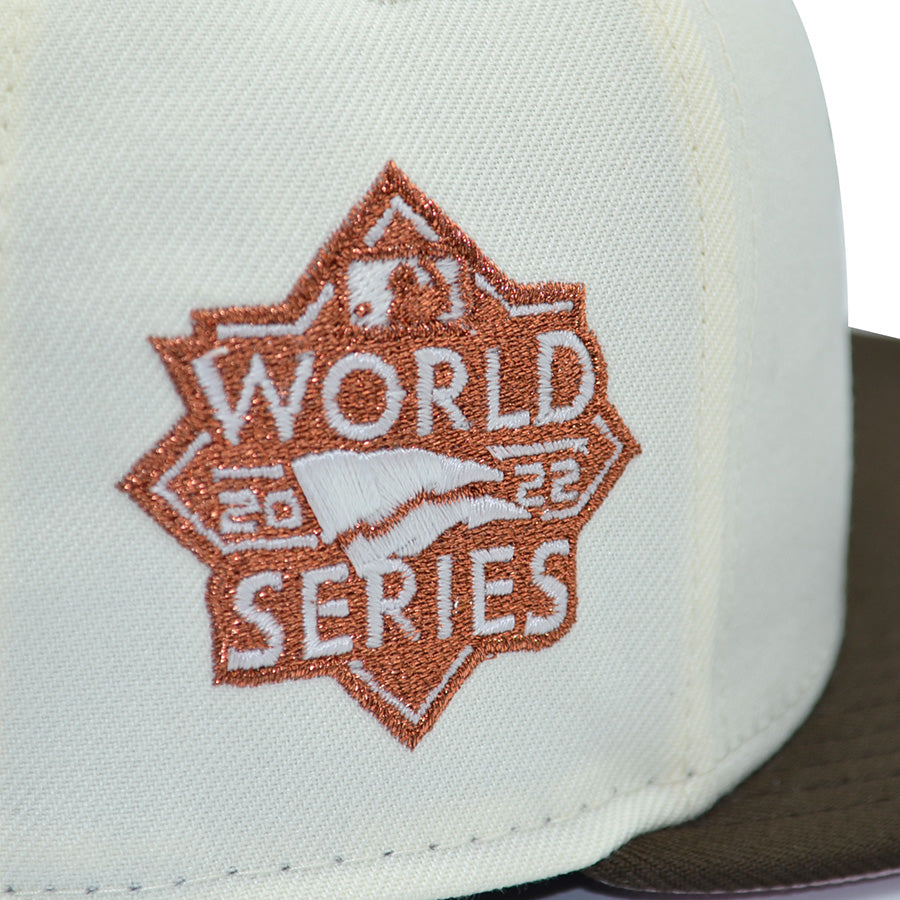 Houston Astros "MOOO PINKY" Exclusive New Era 59Fifty Fitted Ha - Chrome/Walnut