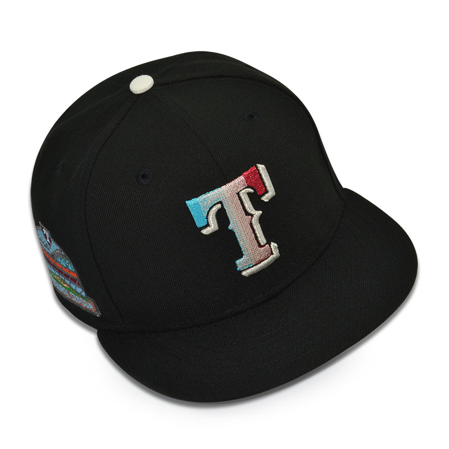 Texas Rangers "TEXAS THROW" Exclusive New Era 59Fifty Fitted Hat - Black