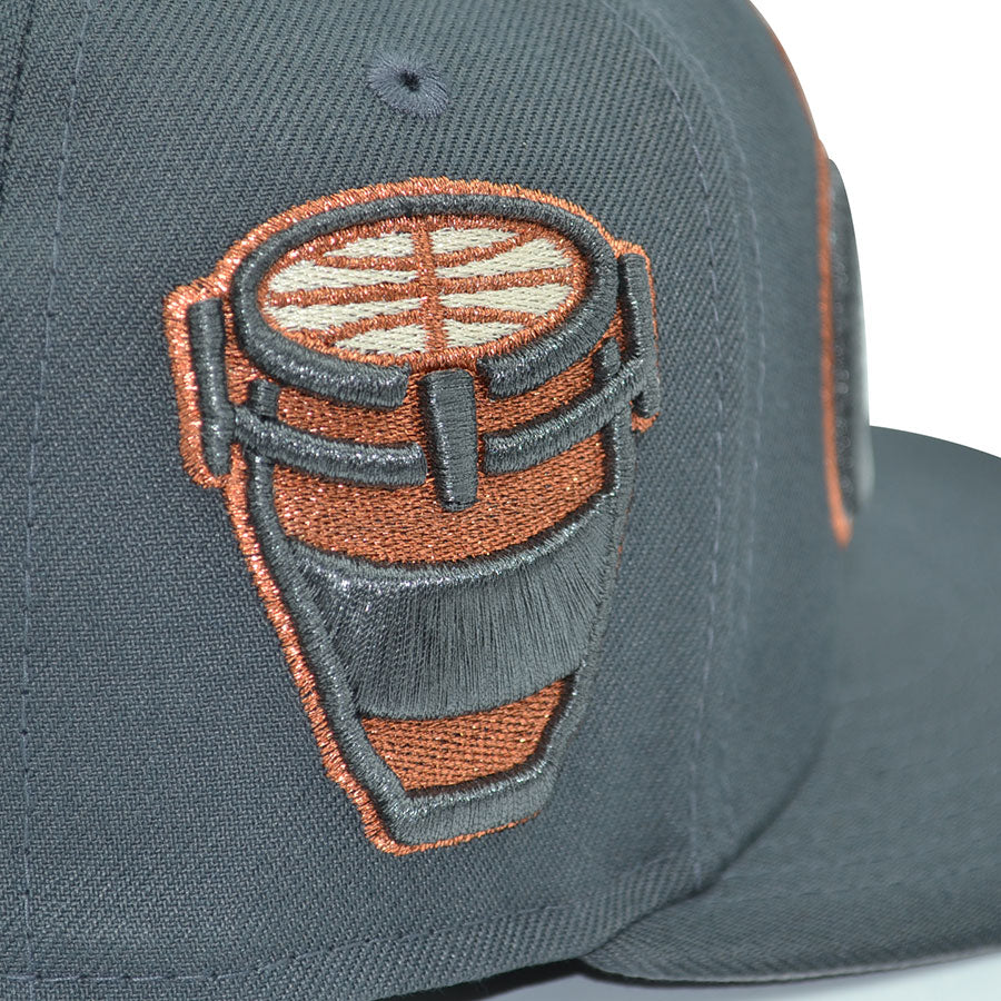 Capital City Go-Go "CAPITAL BLOOM" Wizards Exclusive New Era 59Fifty Fitted Hat - Dk Graphite