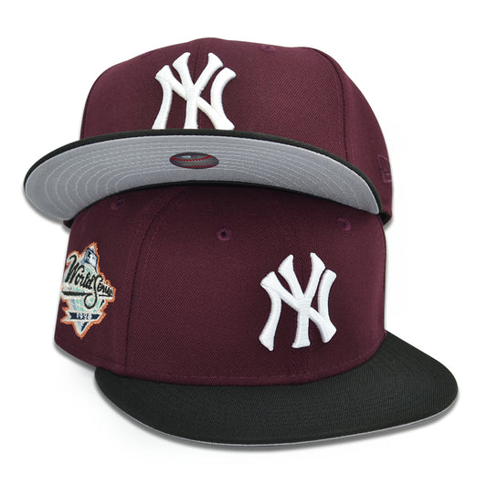 New York Yankees "NEW YOUNG" Exclusive New Era 59Fifty Fitted Hat - Maroon/Black