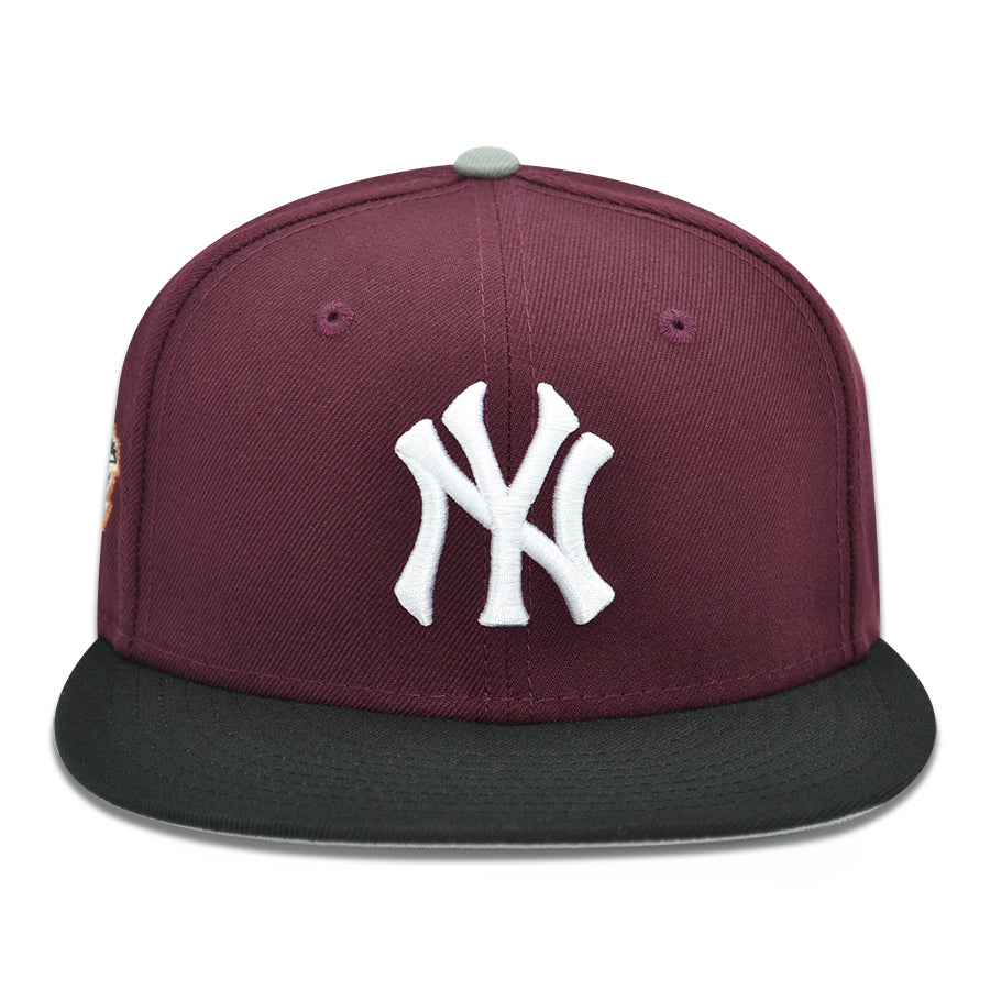 New York Yankees "NEW YOUNG" Exclusive New Era 59Fifty Fitted Hat - Maroon/Black