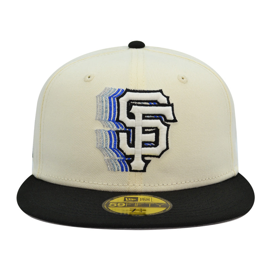 San Francisco Giants 2002 ALL-STAR GAME Exclusive New Era 59Fifty Fitted Hat - Chrome/Black