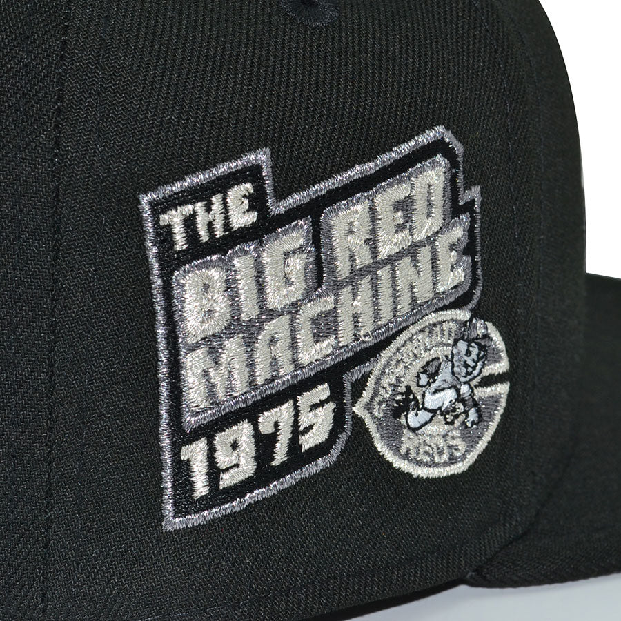 Cincinnati Reds "75' DYNASTY" Exclusive New Era 59Fifty Fitted Hat - Black