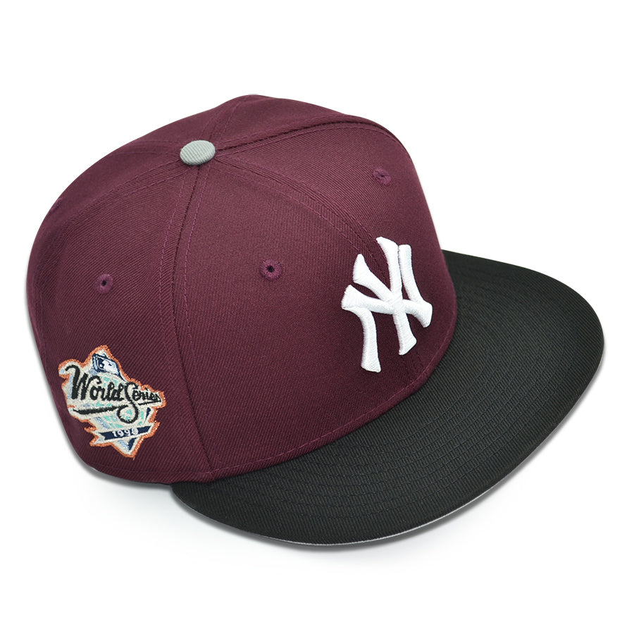 New York Yankees "NEW YOUNG" Exclusive New Era 59Fifty Fitted Hat - Maroon/Black