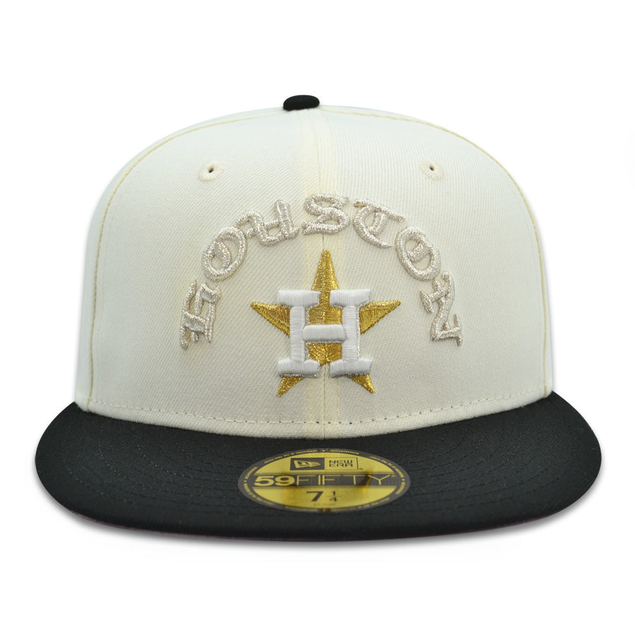 Houston Astros 2022 World Series Exclusive New Era 59Fifty Fitted Hat - Chrome/Black