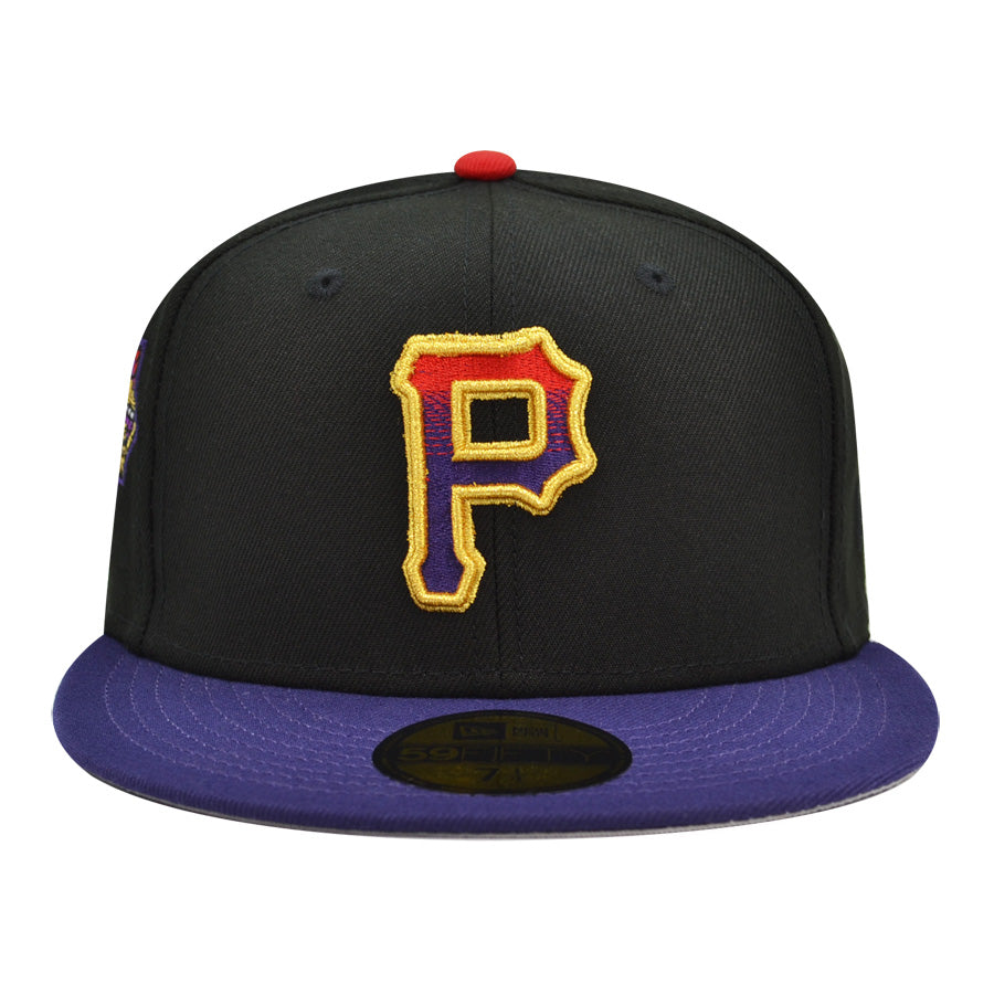 Pittsburgh Pirates 2006 ALL-STAR GAME Exclusive New Era 59Fifty Fitted Hat - Black/Purple