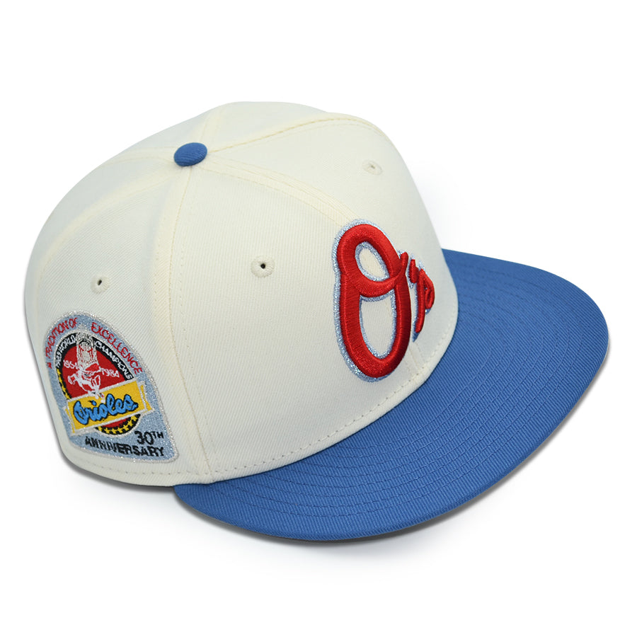 Baltimore Orioles "OMNI MAN" Exclusive New Era 59Fifty Fitted Hat - Chrome/Indigo