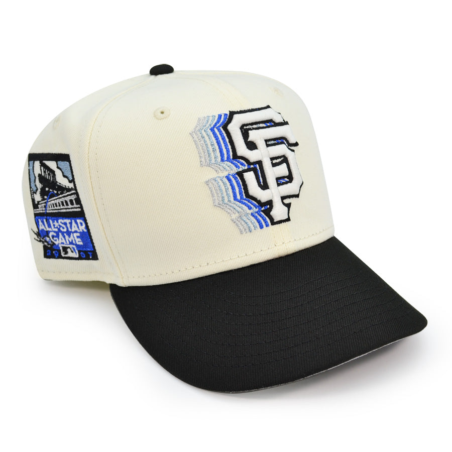 San Francisco Giants 2002 ALL-STAR GAME Exclusive New Era 59Fifty Fitted Hat - Chrome/Black