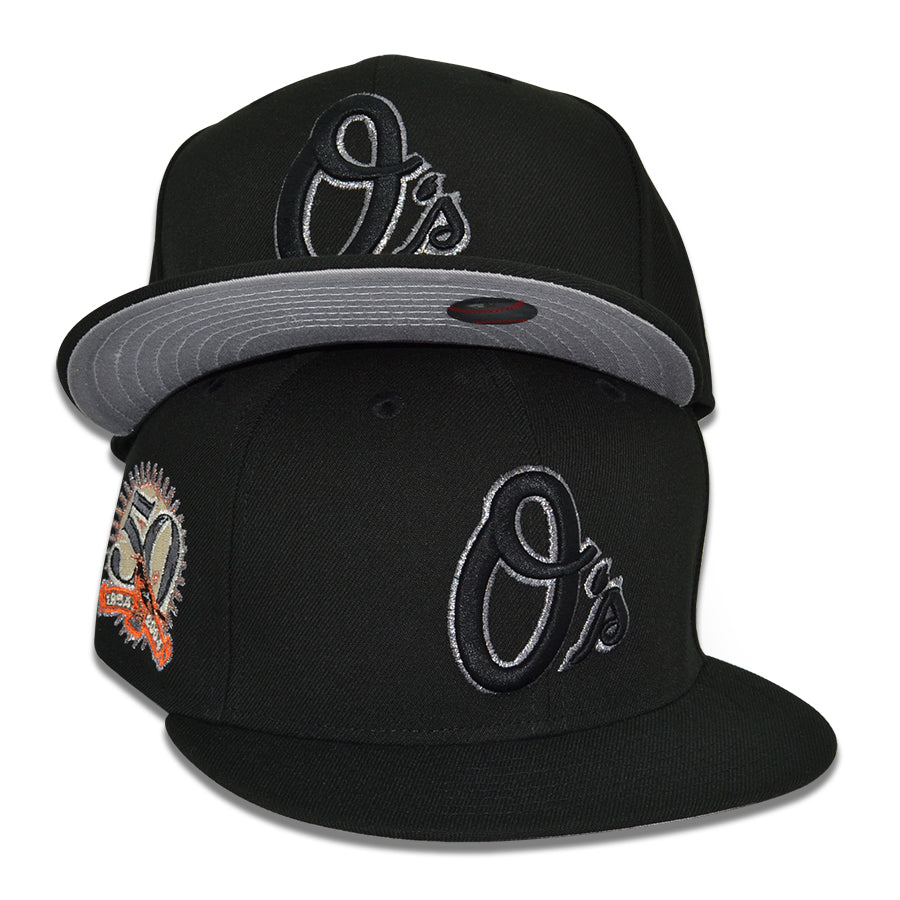 Baltimore Orioles "C.DAVIS" Exclusive New Era 59Fifty Fitted Hat - Black