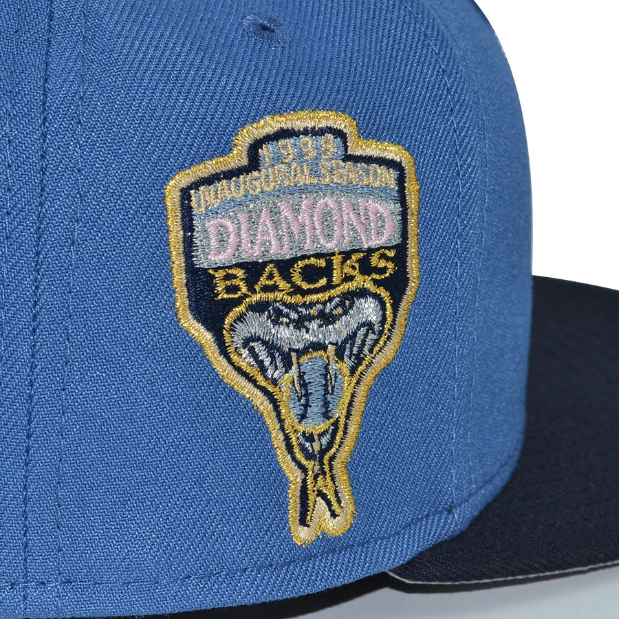 Arizona Diamondbacks "VAPOREON VBACKS" Exclusive New Era 59Fifty Fitted Hat - Indigo/Navy