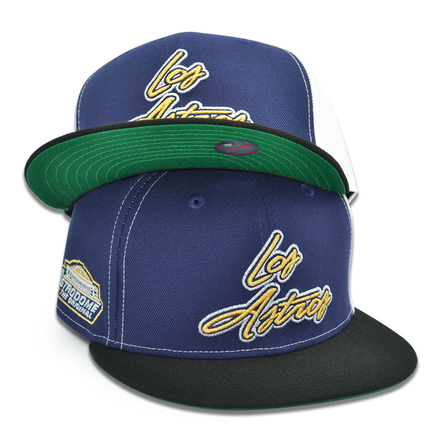 Houston Astros "ANYTHING FOR SELENAS" Exclusive New Era 59Fifty Fitted Hat - Lt Navy/Black/White