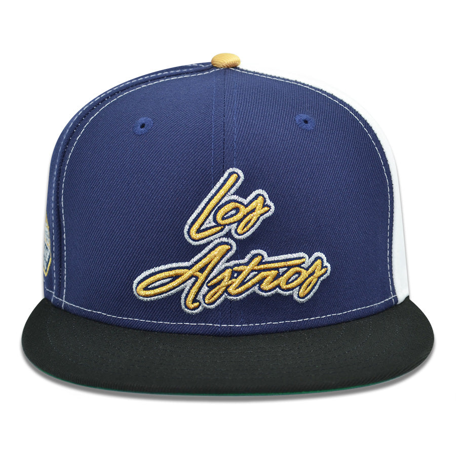 Houston Astros "ANYTHING FOR SELENAS" Exclusive New Era 59Fifty Fitted Hat - Lt Navy/Black/White