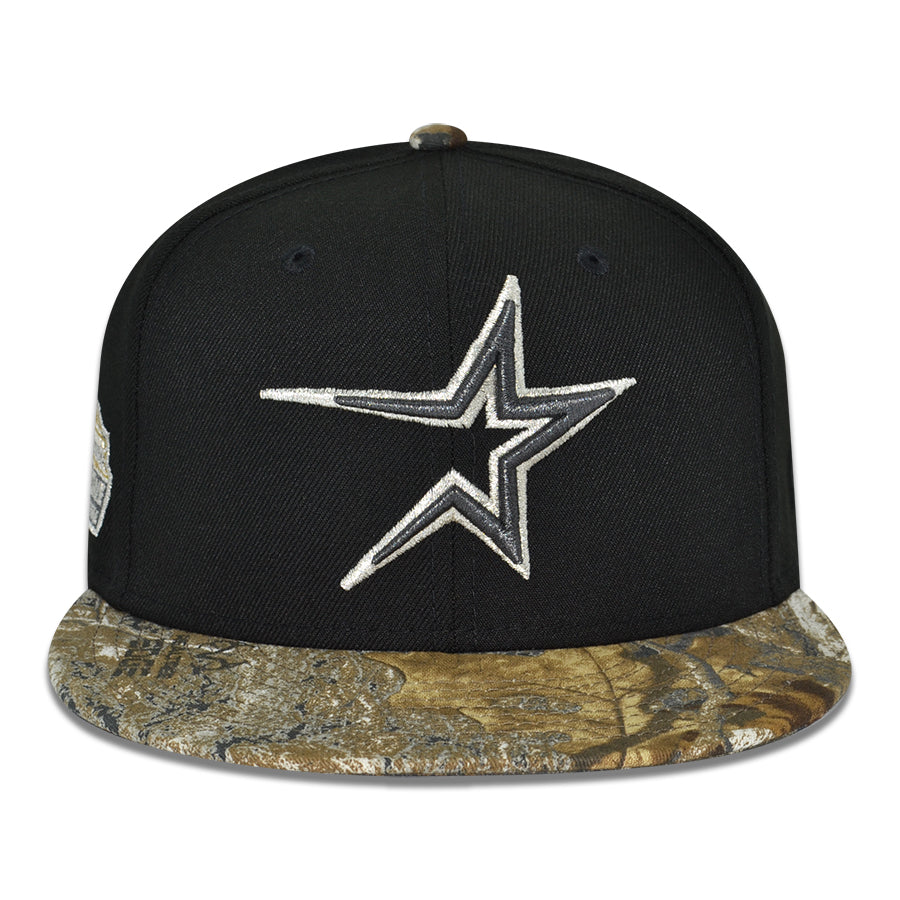 Houston Astros "REAL TX TREE" Exclusive New Era 59Fifty Fitted Hat - Black/Real Tree