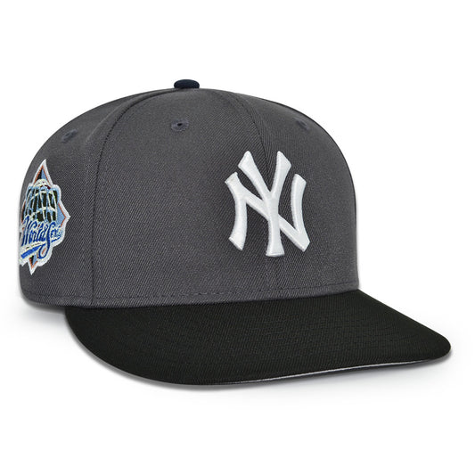 New York Yankees "GRAFFITI WALLS" Exclusive New Era 59Fifty Fitted Hat - Dark Graphite/Black