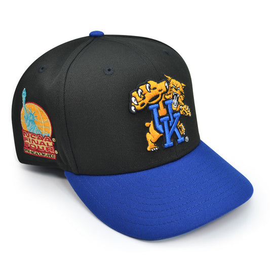 Kentucky Wildcats 1996 FINAL FOUR Exclusive New Era 59Fifty Fitted NCAA Hat - Black/Royal