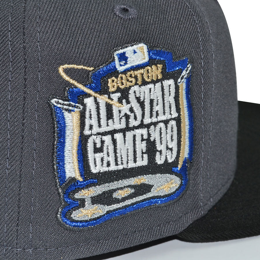 Boston Red Sox "THE PATRIOT" Exclusive New Era 59Fifty Fitted Hat - Dark Graphite/Black