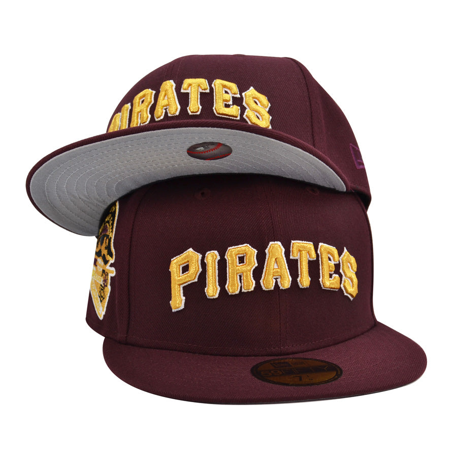 Pittsburgh Pirates 1959 ALL-STAR GAME Exclusive New Era 59Fifty Fitted Hat - Maroon