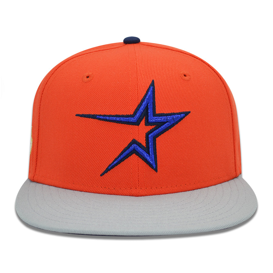 Houston Astros "CITY SPARK" Exclusive New Era 59Fifty Fitted Hat - Orange/Gray