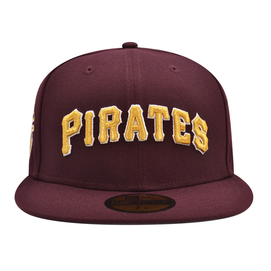 Pittsburgh Pirates 1959 ALL-STAR GAME Exclusive New Era 59Fifty Fitted Hat - Maroon