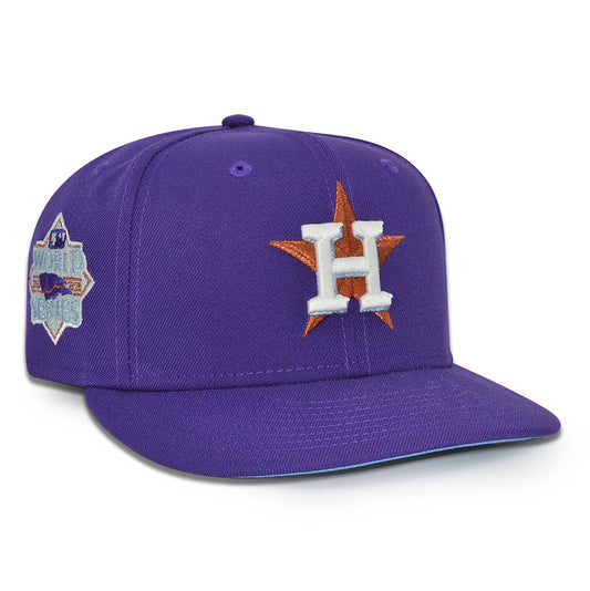 Houston Astros "THE PURPLE ICY" Exclusive New Era 59Fifty Fitted Hat - True Purple/Sky UV