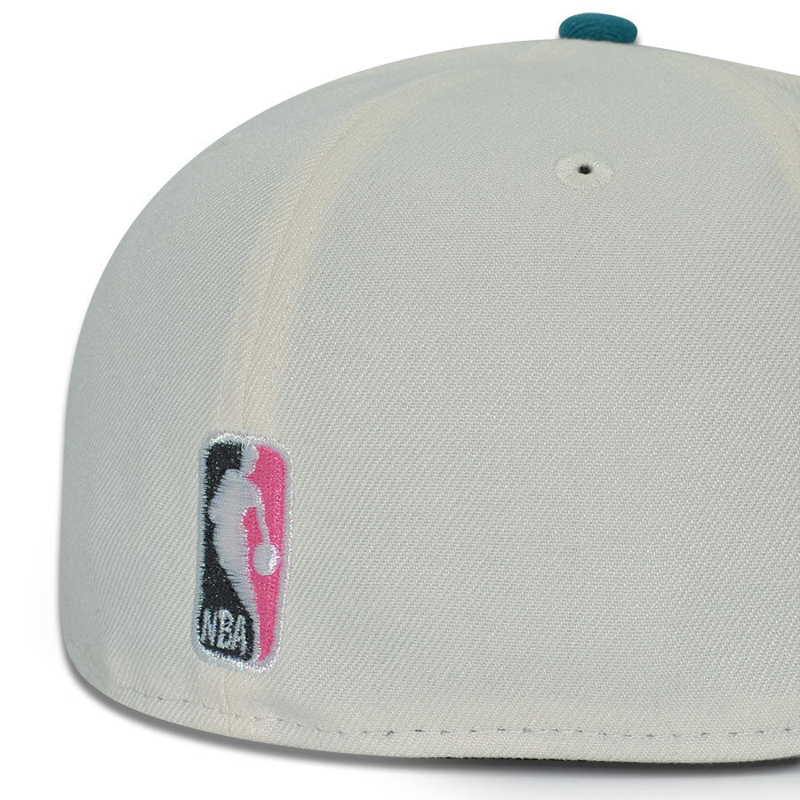 San Antonio Spurs "ALAMO DYNASTY" Exclusive New Era 59Fifty Fitted Hat - Chrome/Black Pinky