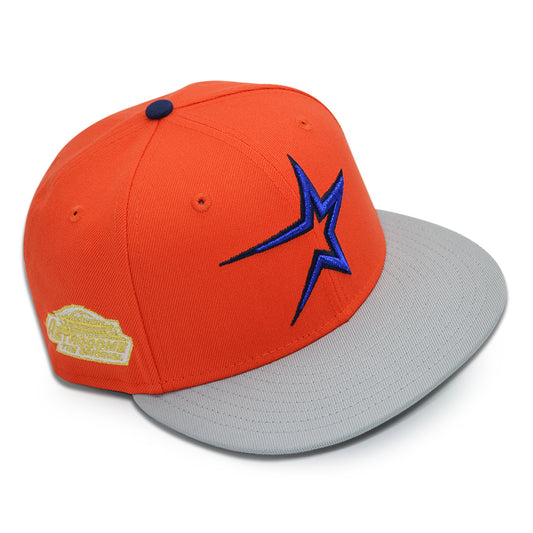 Houston Astros "CITY SPARK" Exclusive New Era 59Fifty Fitted Hat - Orange/Gray