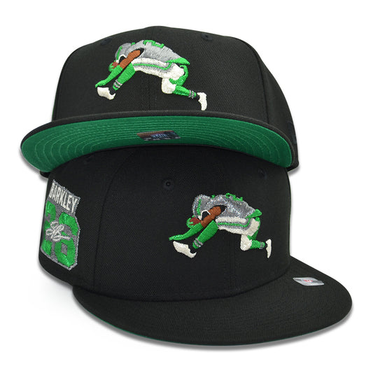 Philadelphia Eagles "REVERSE HURDLE" Exclusive New Era 59Fifty Fitted Hat - Black