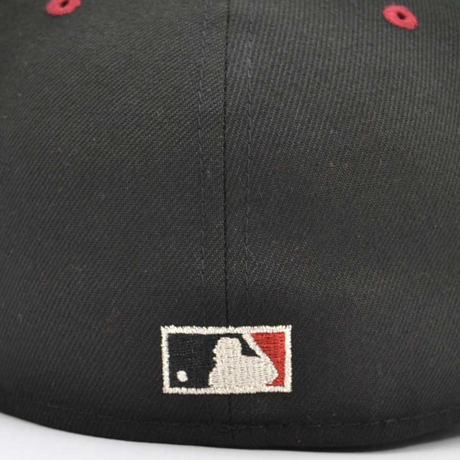 Cleveland Indians Jacobs Field 10TH ANNIVERSARY Exclusive New Era 59Fifty Fitted Hat - Black/Graphite