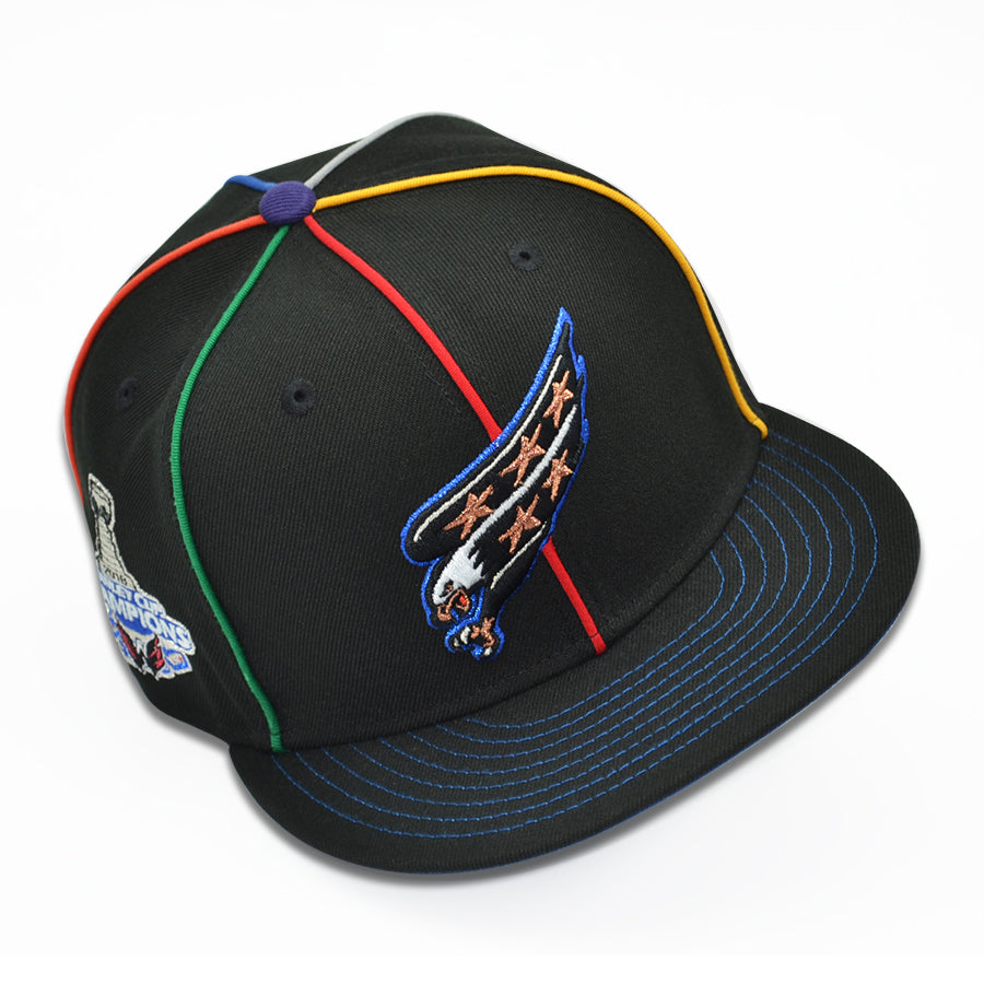 Washington Capitals "DOWN GALLERY" Exclusive New Era 59Fifty Fitted Hat - Black