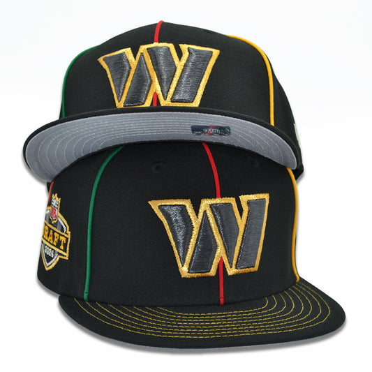 Washington Commanders "EAST CAPITOL" Exclusive New Era 59Fifty Fitted Hat - Black