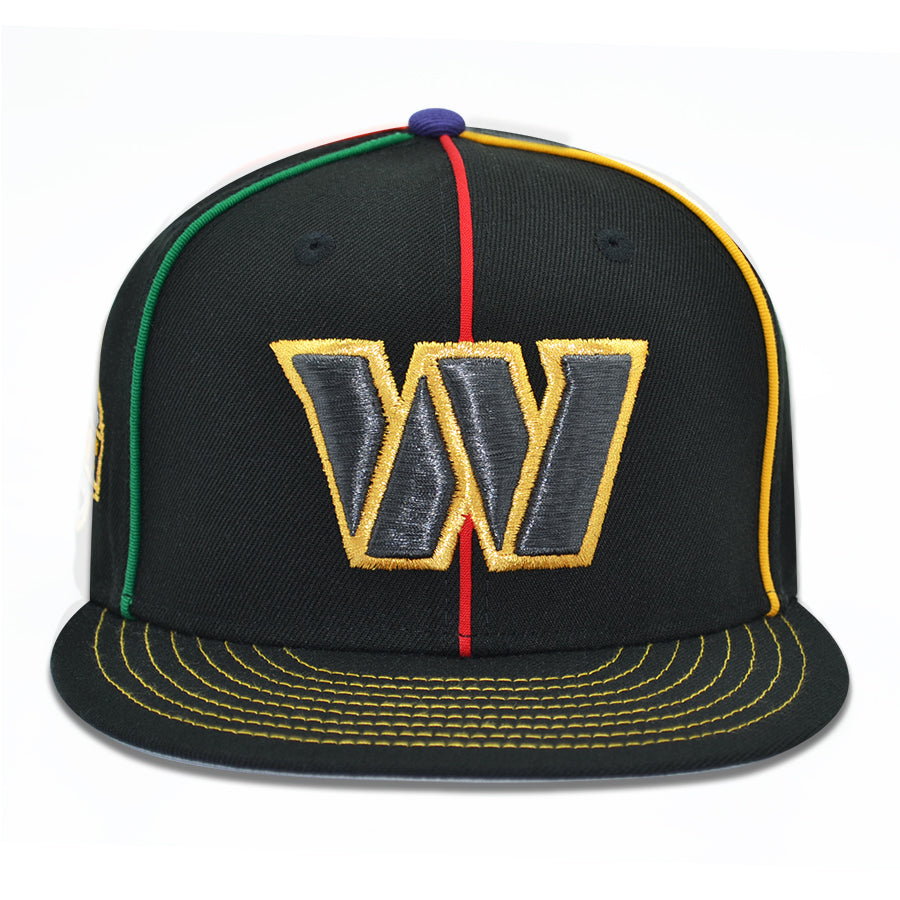 Washington Commanders "EAST CAPITOL" Exclusive New Era 59Fifty Fitted Hat - Black