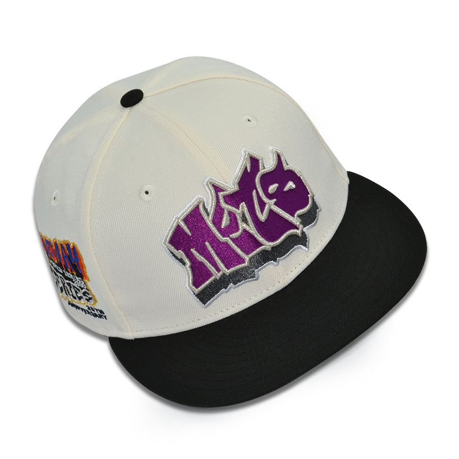 New York Mets "GRAFFITI EXPRESS" Exclusive New Era 59Fifty Fitted Hat - Chrome/Black