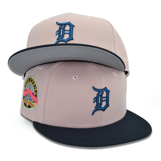 Detroit Tigers "DARK MAGICIAN GIRL" Exclusive New Era 59Fifty Fitted Hat - Pink/Black