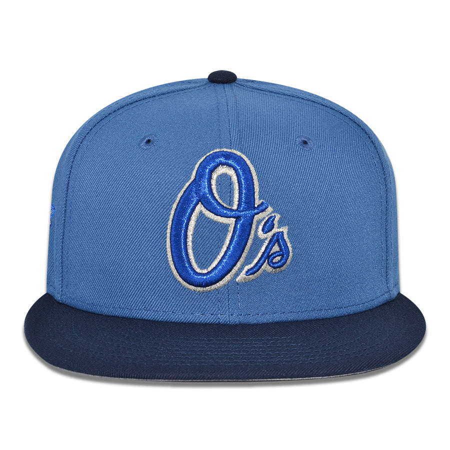 Baltimore Orioles "DEANDRE'S BLUES" Exclusive New Era 59Fifty Fitted Hat - Indigo/Nightshift