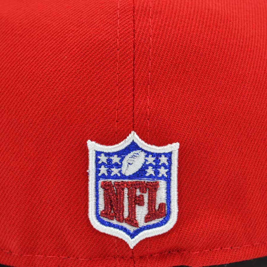 Las Vegas Raiders "RED RAIDERS" Exclusive NFL New Era 59Fifty Fitted Hat -Scarlet