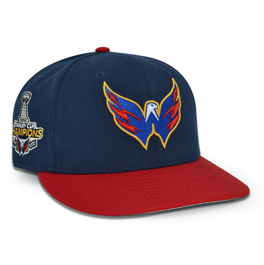 Washington Capitals "WEAGLE" Exclusive New Era 59Fifty Fitted Hat - Oceanside/Red
