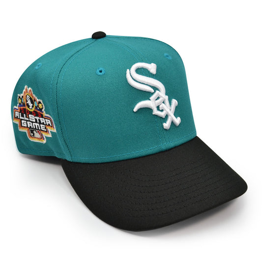 Chicago White Sox 2003 ALL-STAR GAME Exclusive New Era 59Fifty Fitted Hat - Teal/Black
