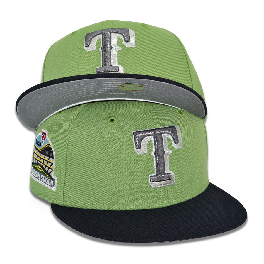 Texas Rangers "TAIJUTSU TSU" Exclusive New Era 59Fifty Fitted Hat - Matcha/Navy
