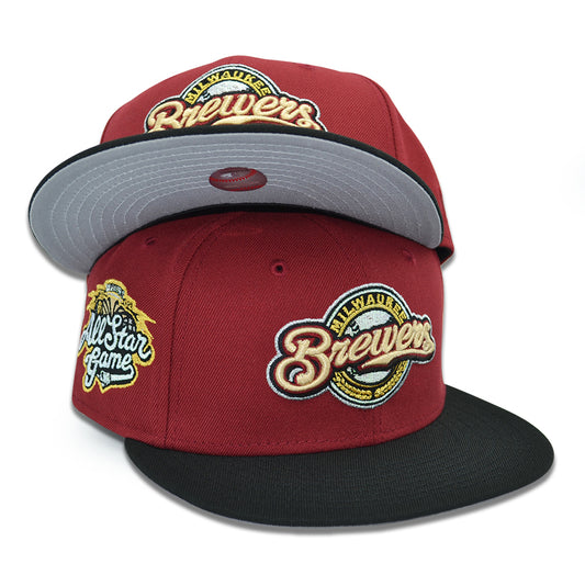 Milwaukee Brewers "BO' RAI CHO" Exclusive New Era 59Fifty Fitted Hat - Brick/Black